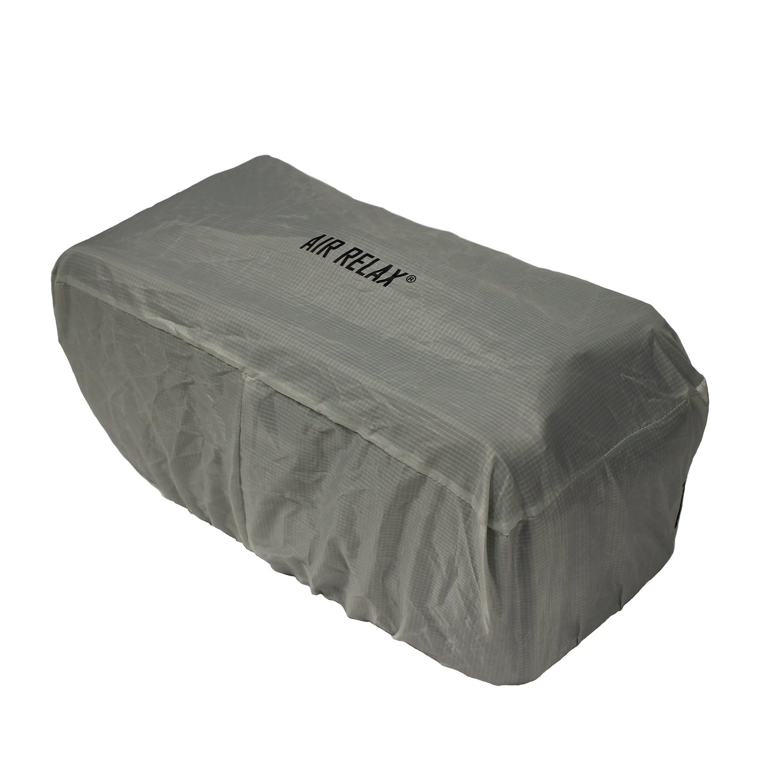CARRYING CASE - AIR RELAX SYSTEM — Carrying case with a grey dust cover on