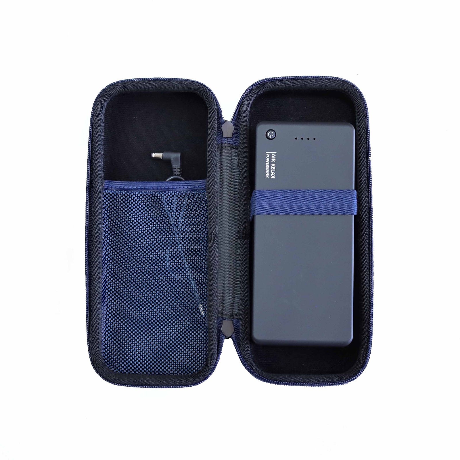 AIR RELAX AR-3.0 & AR-4.0 POWER BANK (2nd Generation) — Power bank secured inside the unzipped carrying case with power cable" full_output_path=None model='gemini-3.5-flash' input_